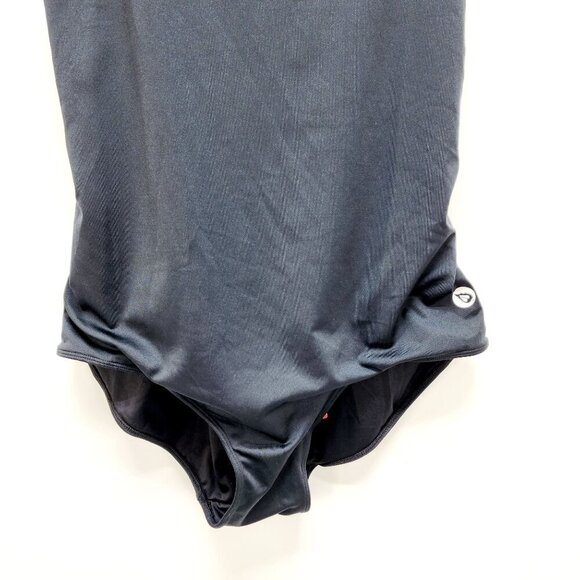 Baleaf Womens UPF 50 Black One-Piece Swimsuit Adjustable Straps Cross Back 2XL - Picture 7 of 11